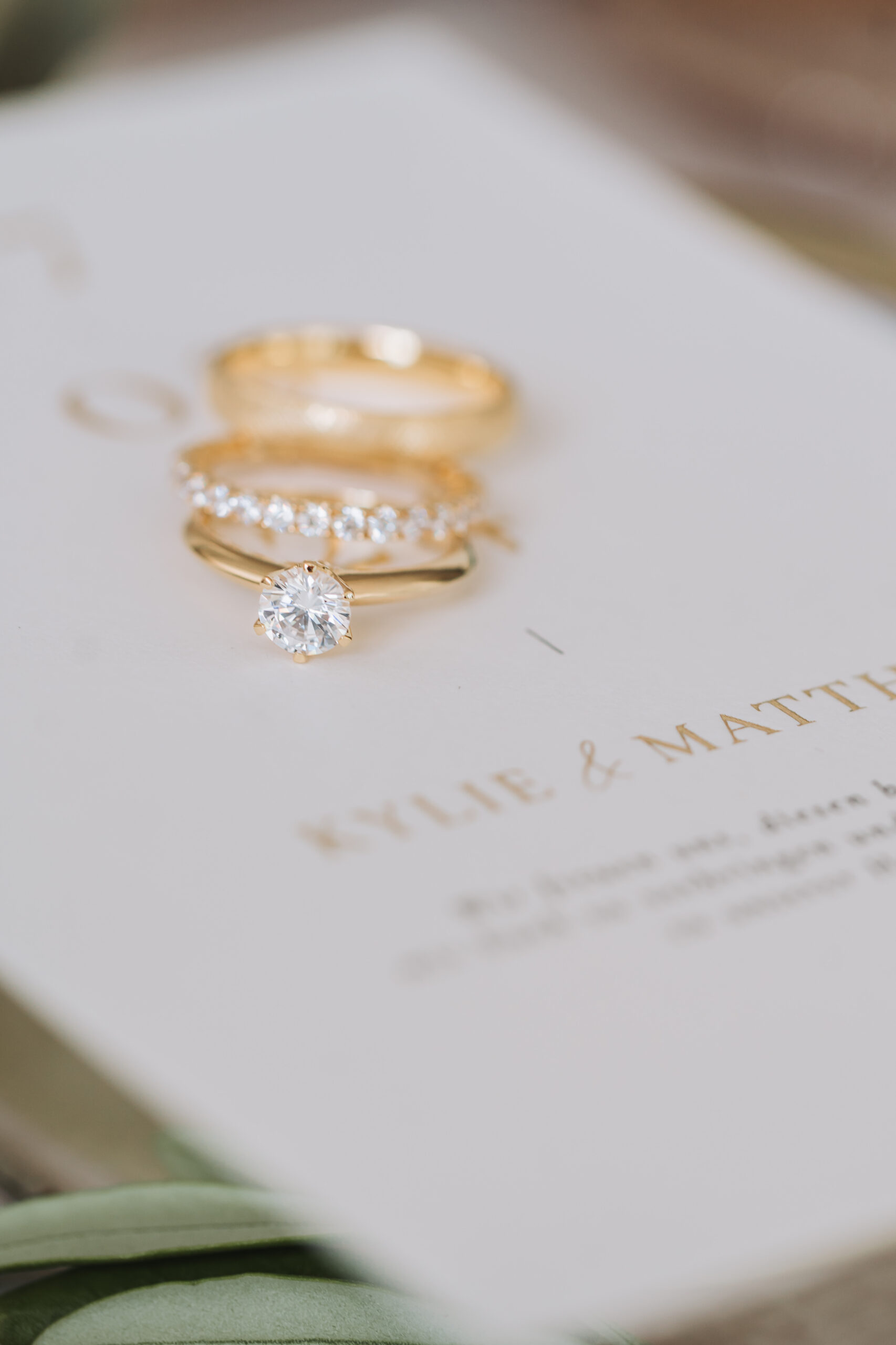 Verlobungsring mit Eheringen Verlobungsring mit Eheringen