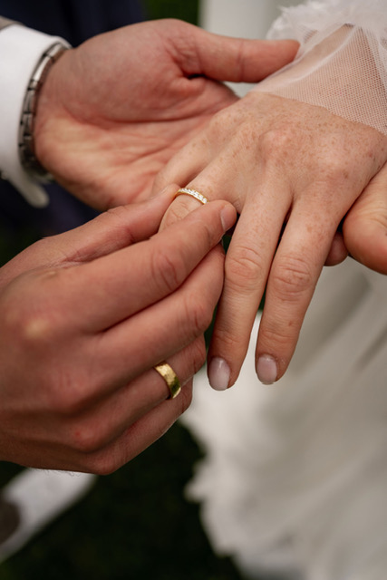 Trauung Eheringe